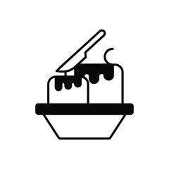 Butter vector icon