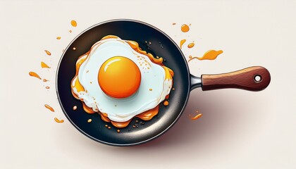 Fried eggs