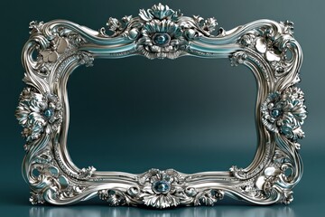 Ornate Silver Frame