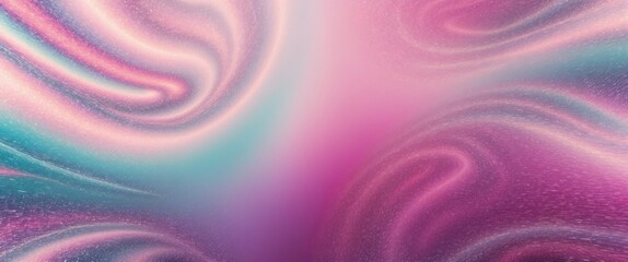Obraz premium Abstract design featuring swirling pink and blue gradients, conveying a vibrant, fluid atmosphere suitable for modern backgrounds or artistic projects