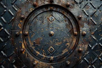 Fototapeta premium rusty metal background