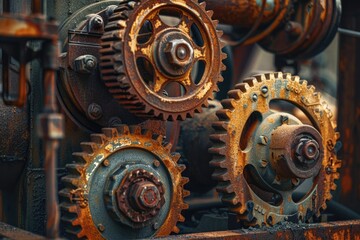 rusty gears