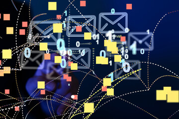 Mail Communication Connection message to mailing