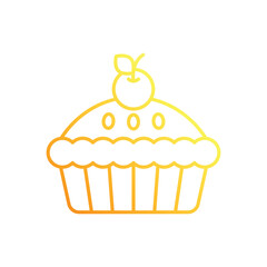 Apple Pie vector icon