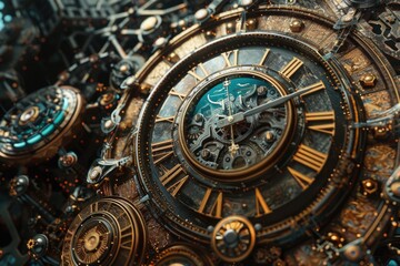 Obraz premium astronomical clock