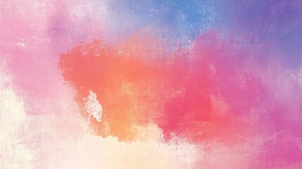 Fototapeta premium A vibrant abstract background featuring blended pink, orange, and blue hues.