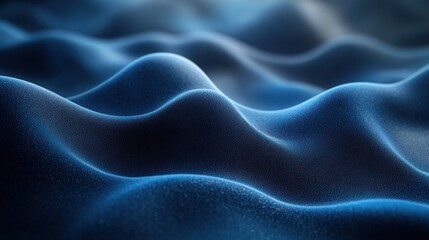 Obraz premium Abstract Blue Waves