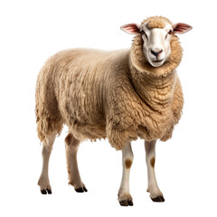 australia sheep isolated on transparent background