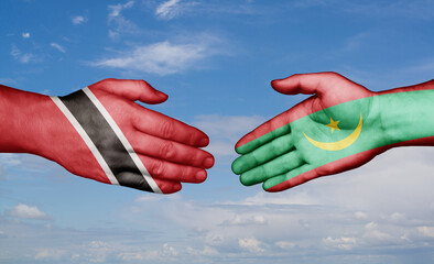 Mauritania and Trinidad and Tobago country handshaking