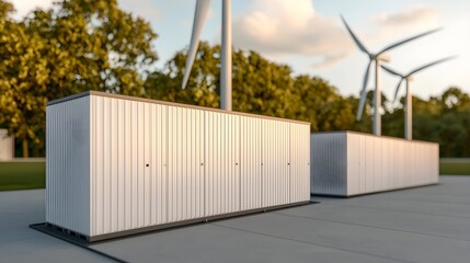Wind Turbine Energy Storage