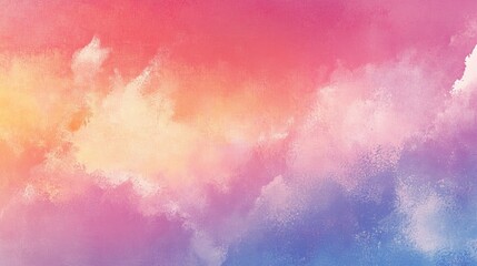 Obraz premium Colorful watercolor abstract background with pink, purple, and blue hues blending harmoniously.