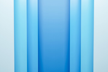 Blue background as many layers, 3d render