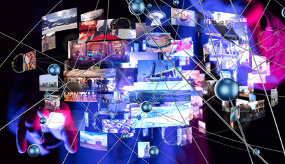 streaming data picture video material