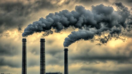 Air pollution emission photos