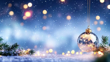 Christmas and New year background