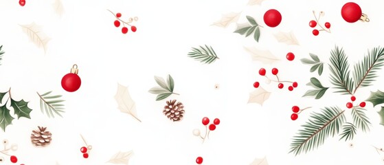 Christmas and New year background