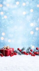 Christmas and New year background