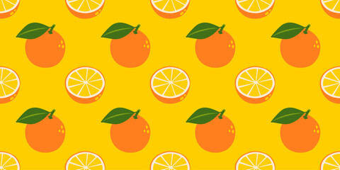 oranges pattern wallpaper. oranges symbol vector.