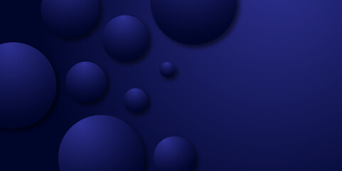 Abstract geometric blue color elegant background. Modern abstract technology particles mesh background. gradient balls suitable for poster design, invitations design. vector illustration. 