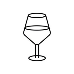 Wine Glass vector icon