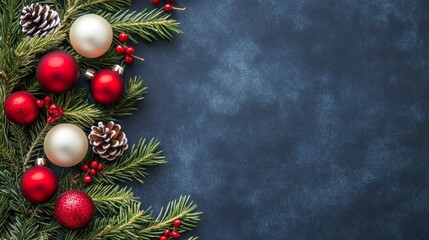 Christmas and New year background