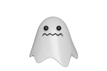 halloween ghost, white, png