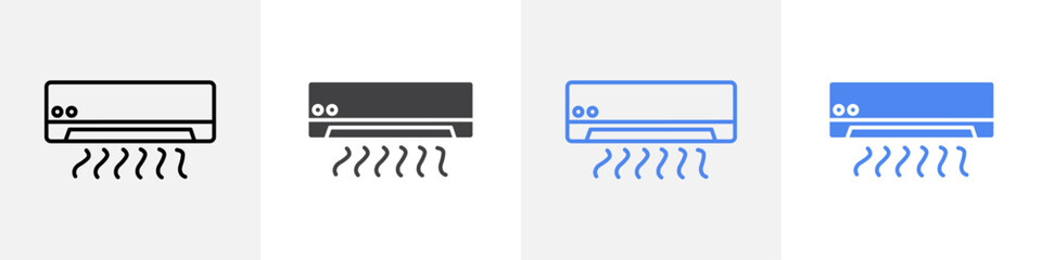 ac icon vector set use for web