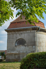 Fototapeta premium a small cozy chapel in the town of Modrica, Czech Republic