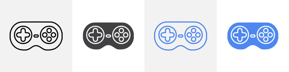 controller icon vector set use for web © Muhtemel