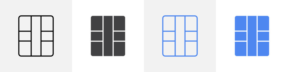 gift icon vector set use for web