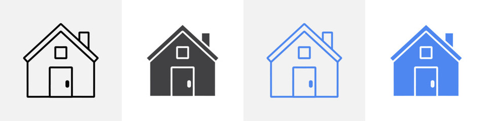 house icon vector set use for web