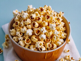 bowl of popcorn