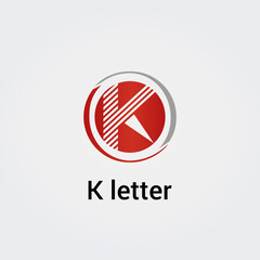 Icone Lettre K pour Design Logos, Symbole, Illustration Pictogramme Monogramme pour Business, Variations Alphabet Isolé Silhouette