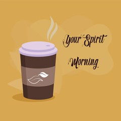 illustration of a cup of coffee