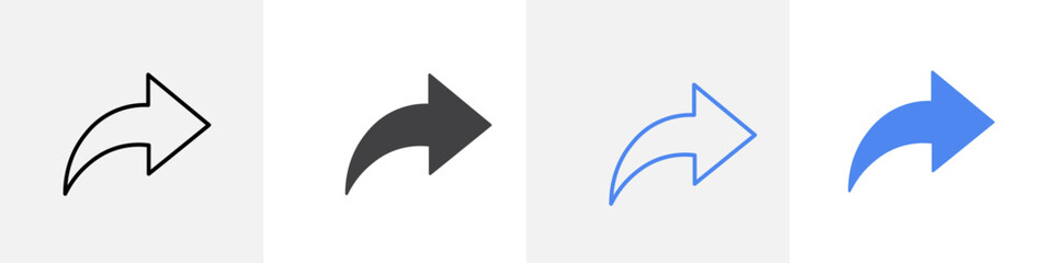 share icon vector set use for web