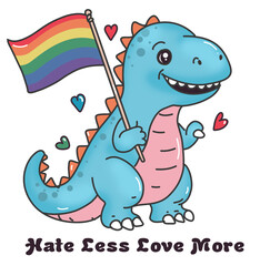 LGBTQ Pride Month Clipart Vector Illustration