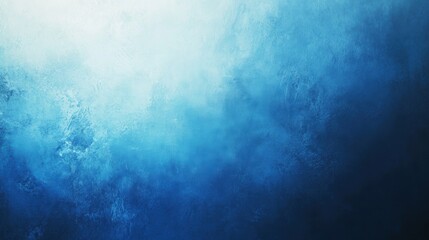 Fototapeta premium A soft gradient background blending from dark blueto
