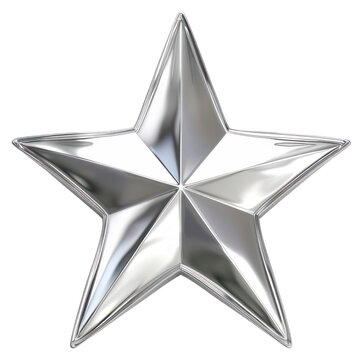 PNG Silver star silver illustration silver star.