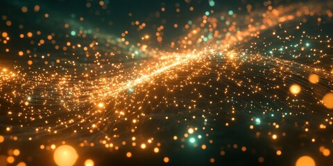 Obraz premium a blur of light