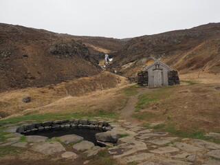 Island West hot spring