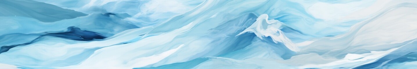 Obraz premium Abstract Ocean Waves