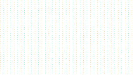 Striped pattern design background with green and orange dots textured geometric white background