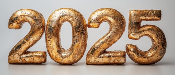 New Year 2025. Holiday banner and Happy new year background