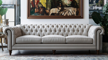 Obraz premium Modern,luxury and elegant living room interior design