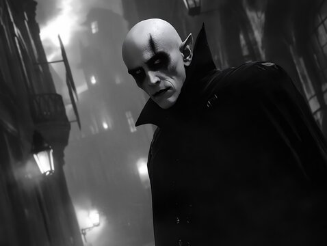 vampire in the dark, nosferatu