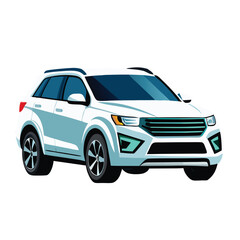 car vector on white background