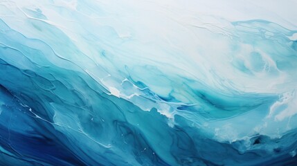 Obraz premium Abstract Ocean Waves