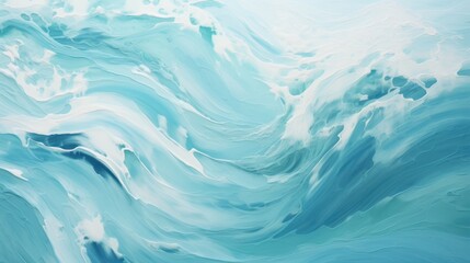 Obraz premium Abstract Ocean Waves