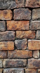 Naklejka premium Wall made of bricks