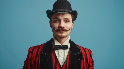 Man in Vintage Attire